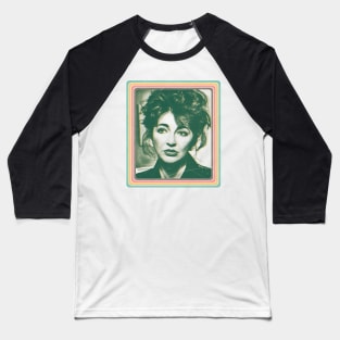 Kate Bush  Retro Aesthetic Baseball T-Shirt